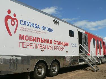 Выездные заборы донорской крови организуют в посёлке Энергетик в Братске по инициативе Александра Дубровина 